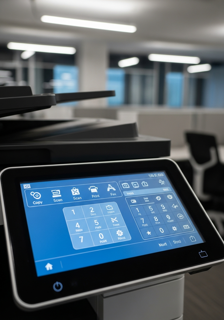 Modern printer interface