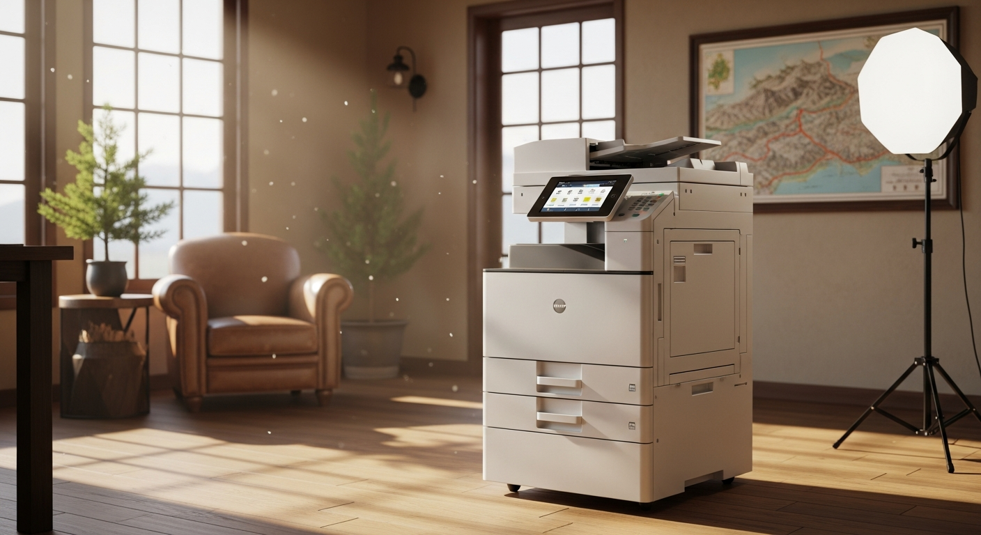 Modern office setup